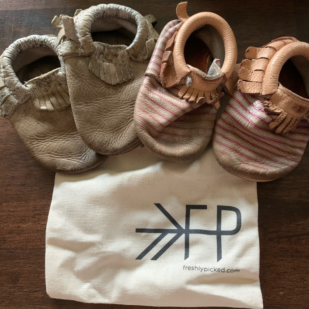 Two warehouse Mocs Freshly Picked